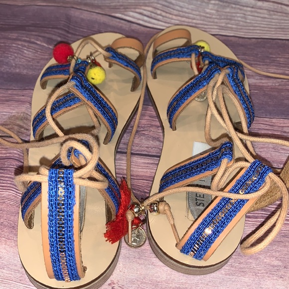 STEVE MADDEN GLADIATOR SANDAL SIZE 6.5 or 37 - Picture 8 of 8
